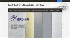 Desktop Screenshot of inkjetmetal.com